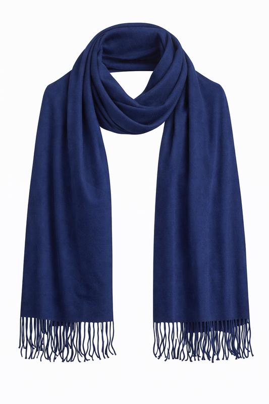 HS Cashmere Look tørklæde - 10+ farver - 180x68cm - Alsidig brug