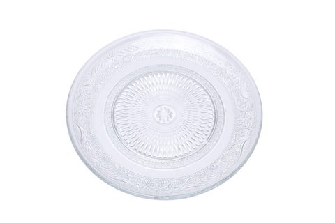 Glass dessert plate Retro 20 cm Isabelle Rose