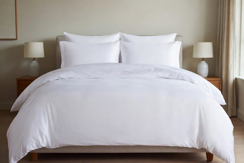 Housse de couette percale