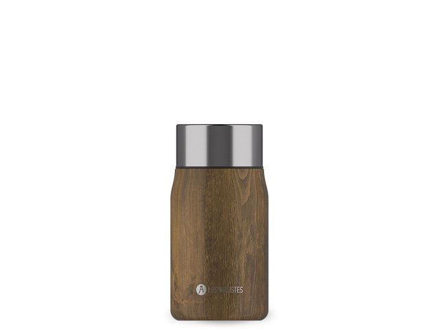 Food jar LAP 700ml insulated with spoon Wood