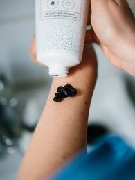 peeling do ciała z surowej kawy
