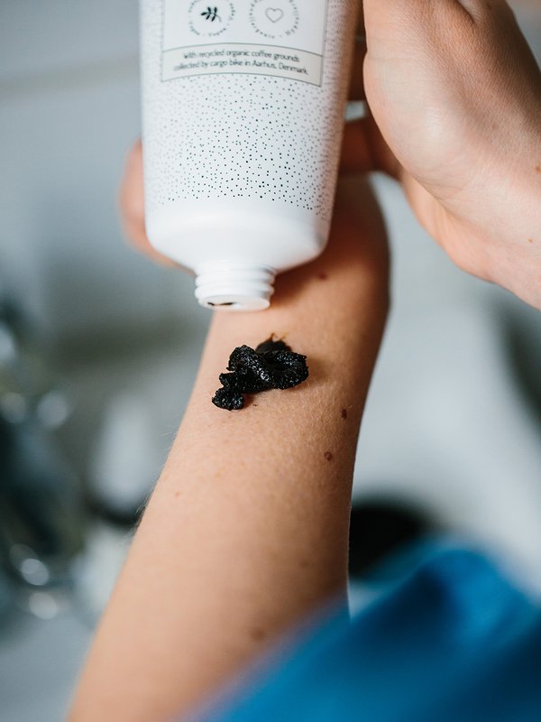 rå kaffe bodyscrub