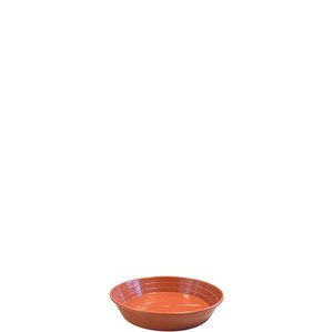 Plastic coaster, diameter 12cm, terra