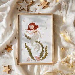 Stampa artistica - sirena