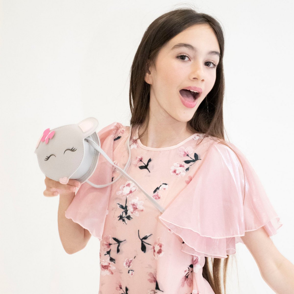 Bandolera ajustable de animales para niños - Sumi el ratón
