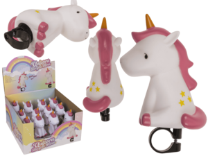 Fahrradhupe, Einhorn, 14 cm,