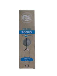 A stainless steel tea strainer with a unique egg-shaped design, perfect for steeping loose leaf tea. Features a sturdy handle and durable construction for easy and efficient tea brewing.