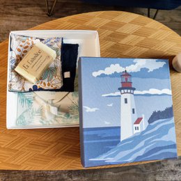 Reusable chalkboard gift box © Voyage collection
