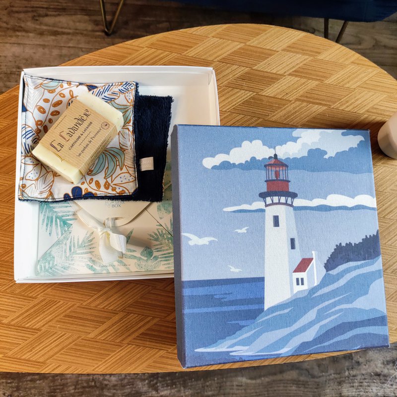 Confezione regalo lavagna riutilizzabile © Collezione Voyage