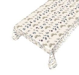  Organza PVC tablecloth in multi-color, 140cm x 20m roll, suitable for tablecloths.