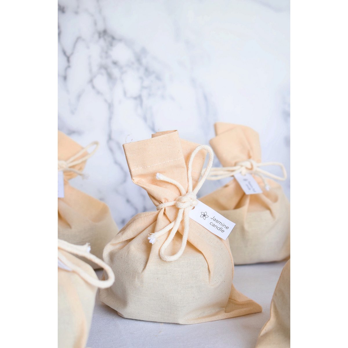 Candle Jasmine scent | 45h of Aromatic candle