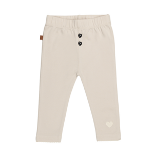 Volg je hart Baby Legging | Zilvergrijs