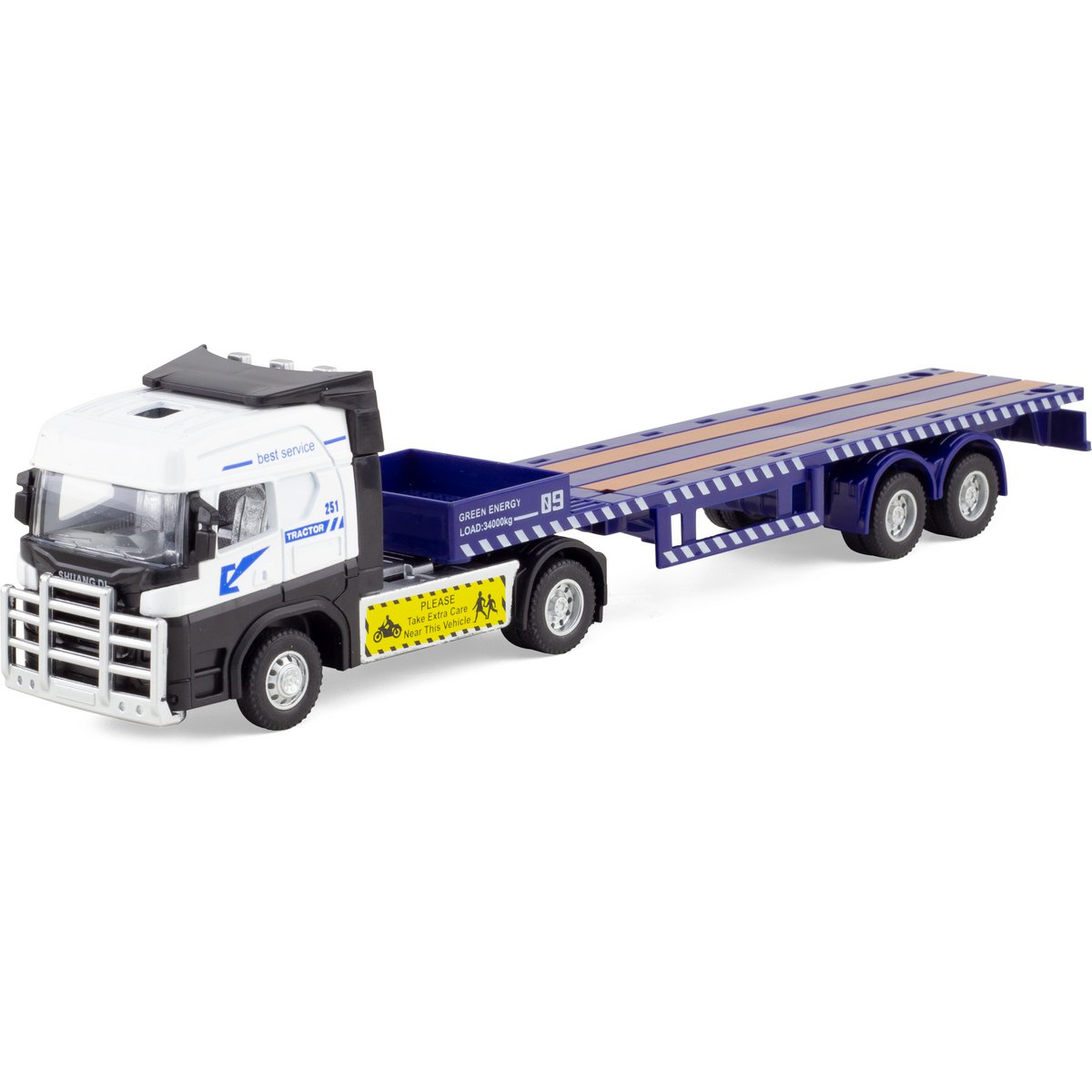 MINIATURE: PLATFORM TRUCK (set of 6)