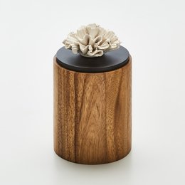 Wooden and porcelain box - CYLA-L