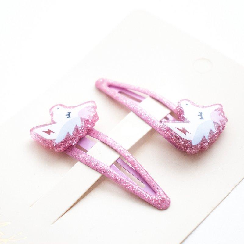 Duo Barrettes Premium Enfant - Sparkle Licornes Etincelantes
