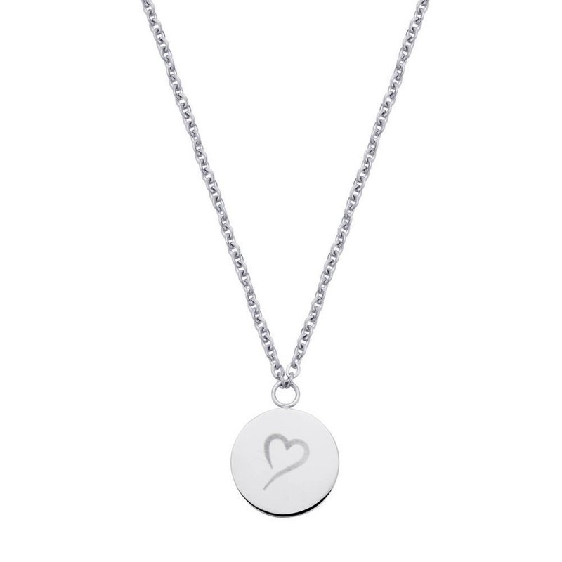 Collar Sigue Tu Corazón Plata