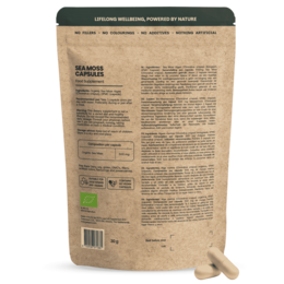Sea Moss Capsules 500 mg Organic -  60 Capsules