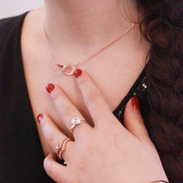 Acacia Ring - Rose Gold and Crystal
