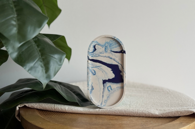 DIY Package cast resin dish
