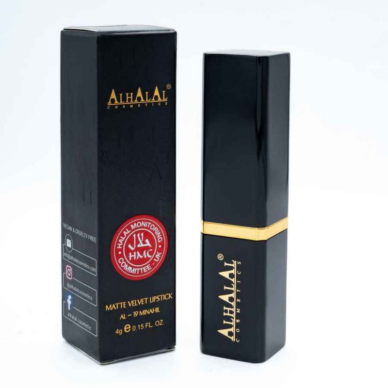 Alhalal Cosmetics fuhr Lippenstift Halal und veganer Samt