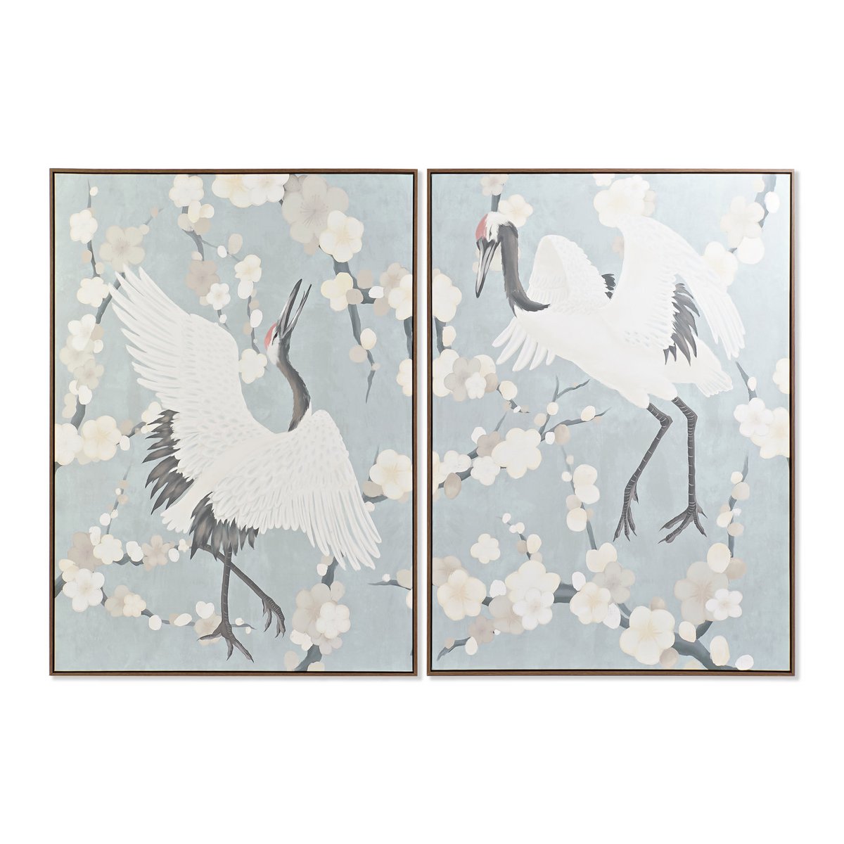 TABLEAU PS TOILE 100X4X140 GARZA ENCADRÉ 2 ASSORTIS. CU193077