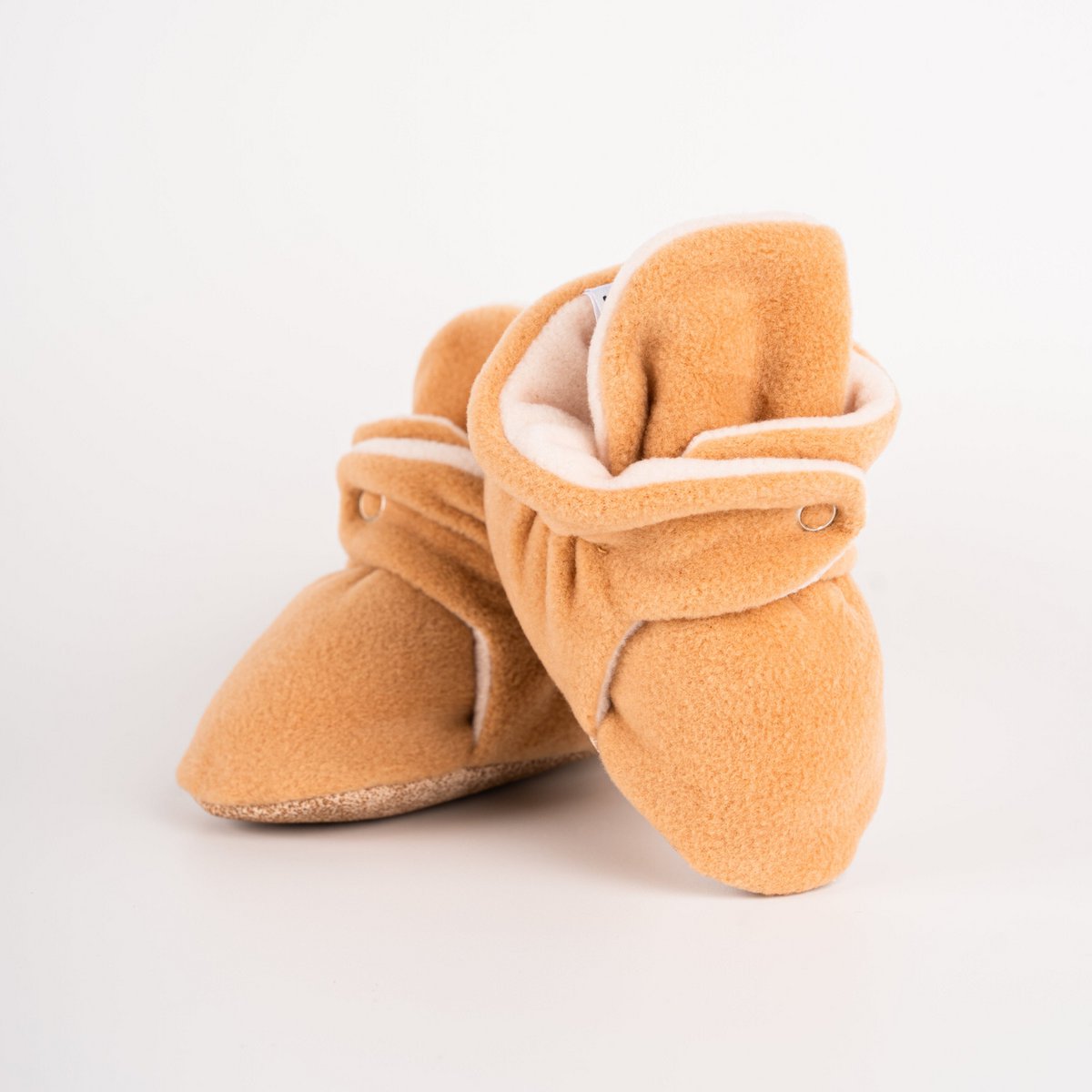 Baby Booties - Camel