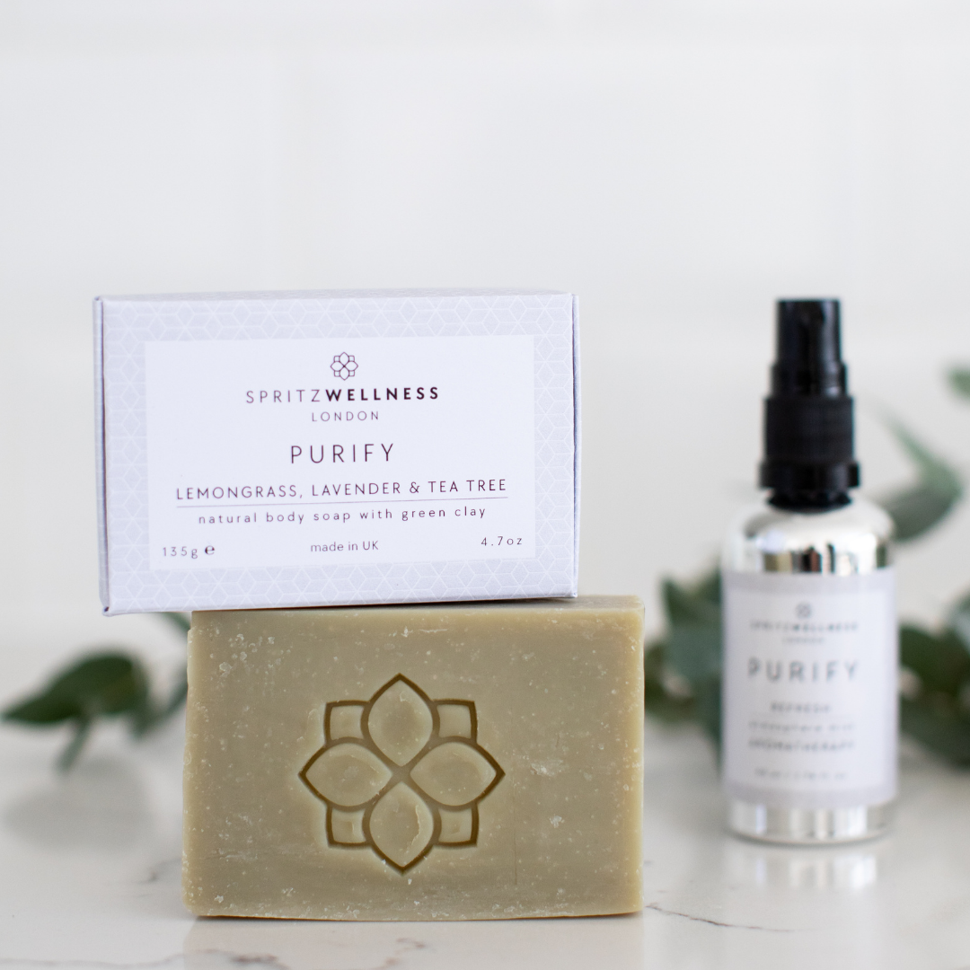 PURIFY Savon Corporel Argile Verte