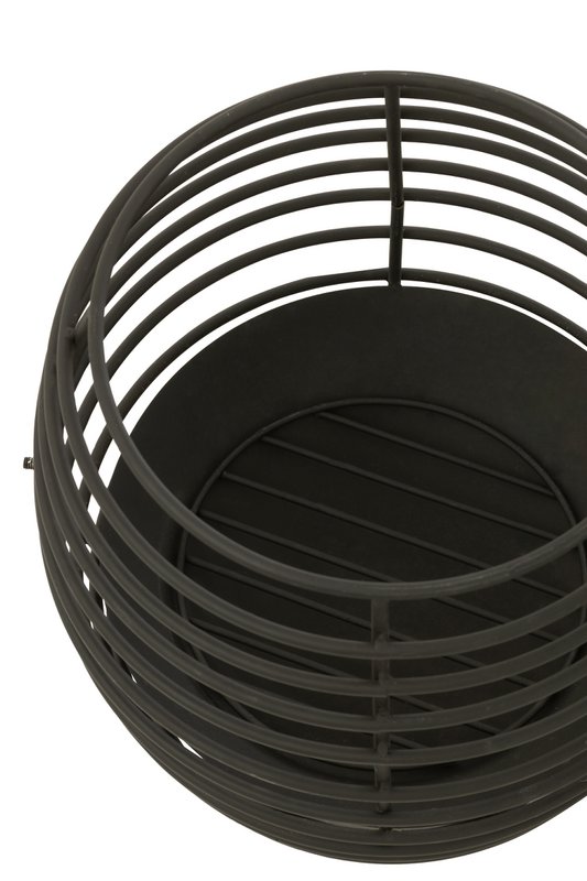 Braciere J-Line Round Rinds - ferro - nero - M