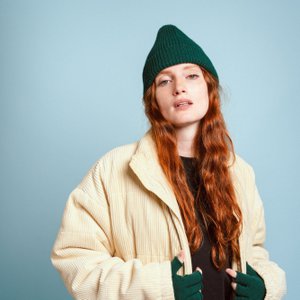 KLUE WOLLE FINGERLOSE HANDSCHUHE | Grün