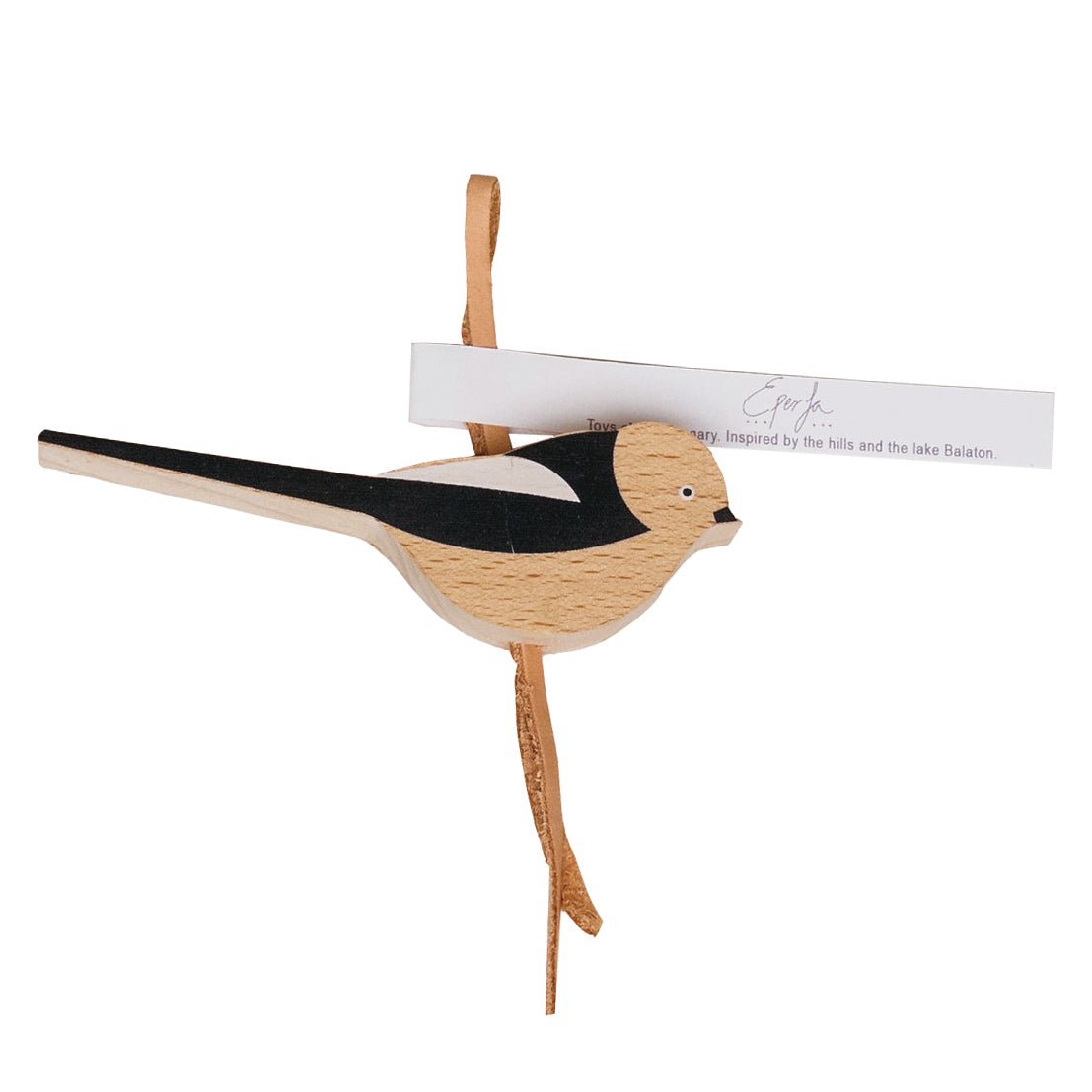 Adornos de aves - Carbonero colilargo