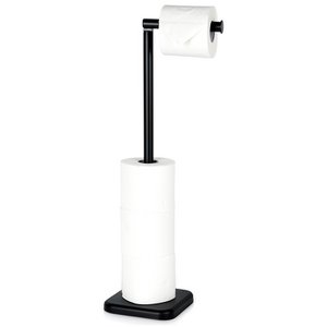 Toilet paper holder black 56 cm