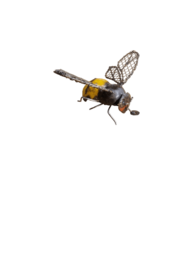 METAL MESH WING BEE