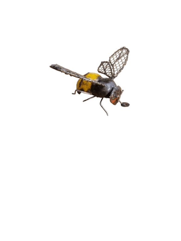 METAL MESH WING BEE