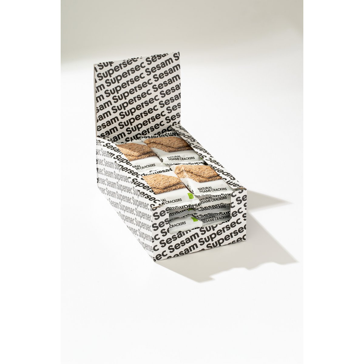 Supersec - Sesam - Snack Natuurlijke Crackers
