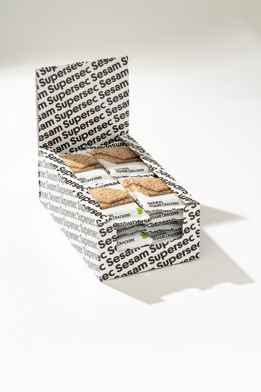 Supersec - Sesam - Snack Natural Crackers