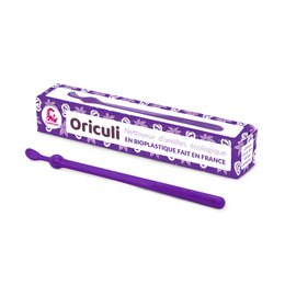 Oriculi in bioplastic - Mix of 4 colors (purple, green, red, yellow)