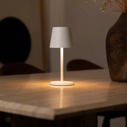 Lampe de table rechargeable James White