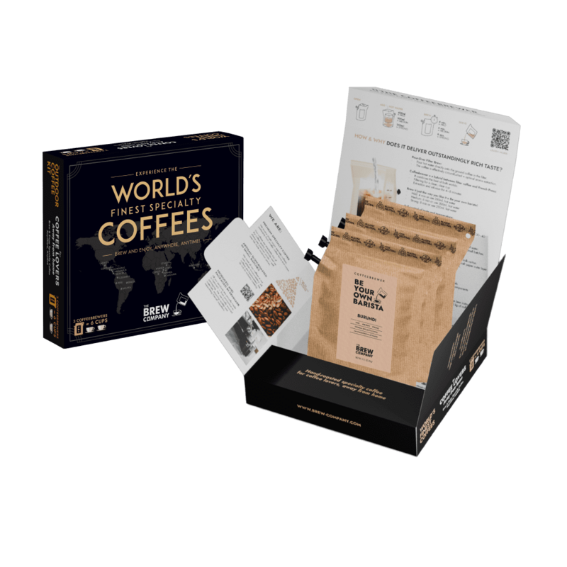 World's Finest Specialty Coffee 3 pcs Gift Box