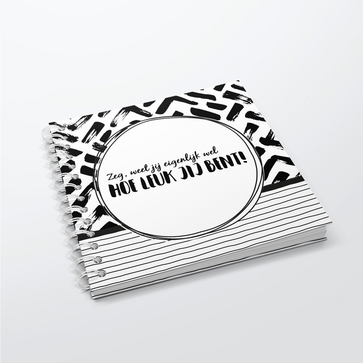 Livre à compléter SilliBeads - You are my darling - Relié Wire-o (GAMME NOIR/BLANC)