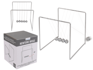 Newton's Cradle  ca. 15 x 14 x 14 cm,
