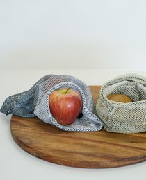 Zero Waste Bags Charcoal Gray
