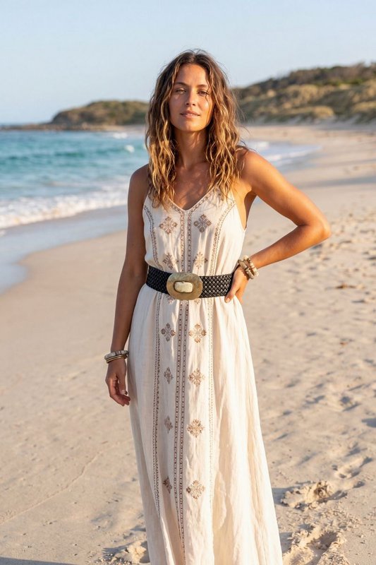 Black leather belt width