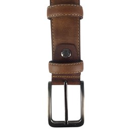 Monogramm Ledergürtel | Echtes Leder | Herren & Damengürtel | 3,5 cm | 8 Farben