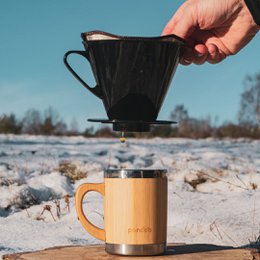 Wiederverwendbarer Kaffeefilter aus Edelstahl
