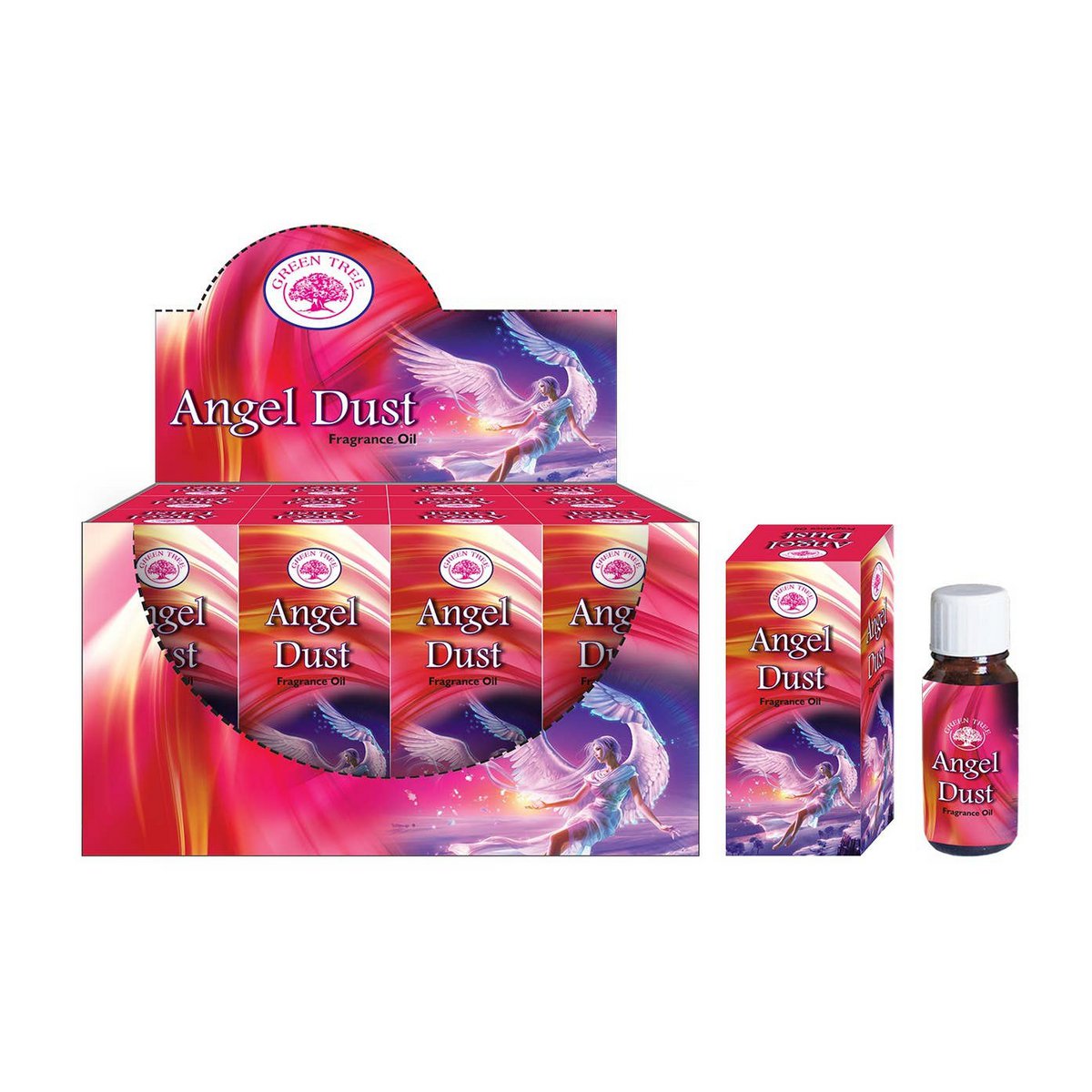 Aceite con fragancia de polvo de ángel Green Tree 10 ml