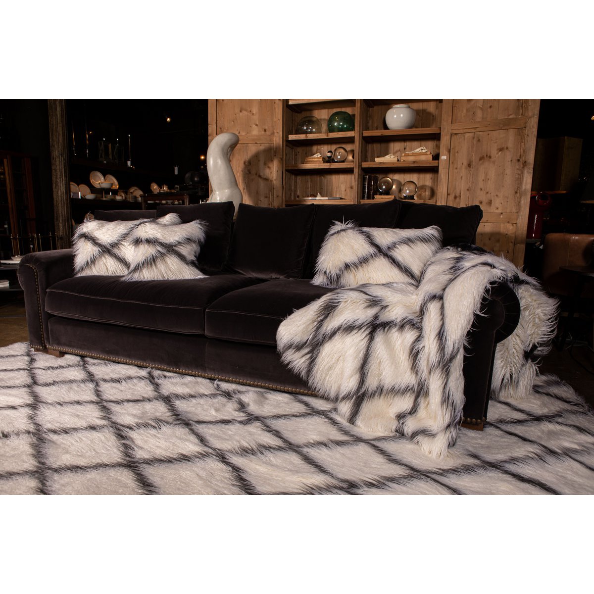 Coussin Diamond Tibet