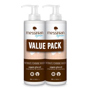 Familienpaket Kamille und Rosmarin Intimate Feminine Wash Messinian Spa