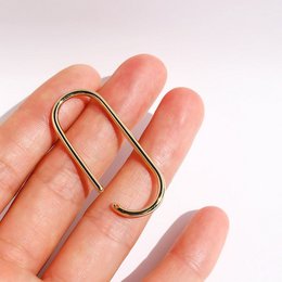 Polsino auricolare minimalista a forma di U: pezzo unico