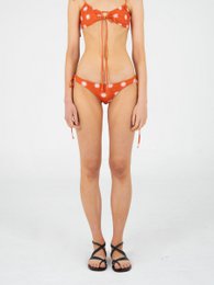 Bas de bikini imprimé soleil Illusion