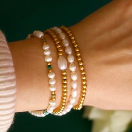 Leonidas - Pulsera de bolas con cuentas